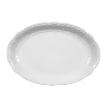 Platte oval 31 cm Salzburg uni 3