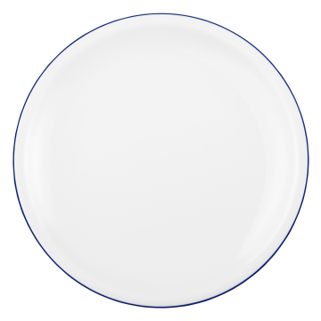 Frühstücksteller rund 19 cm Compact Blaurand 10795