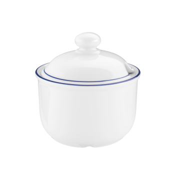 Zuckerdose 0,25 l Compact Blaurand 10795