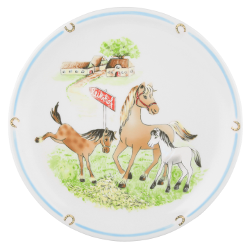 Speiseteller rund 25,5 cm Compact Mein Pony 24778