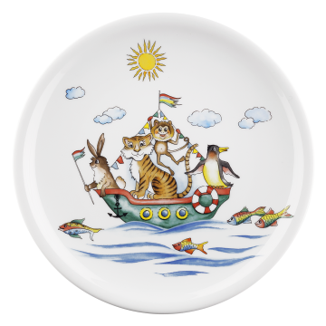 Speiseteller rund 25,5 cm Compact Flinke Flitzer 25178