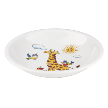 Suppenteller rund 20 cm Compact Bunte Tierwelt 25179