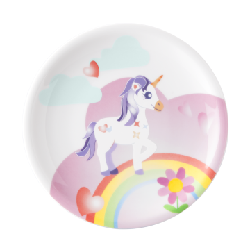 Frühstücksteller rund 19 cm Compact Mein kleines Einhorn 25582