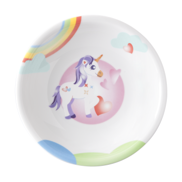 Suppenteller rund 20 cm Compact Mein kleines Einhorn 25582