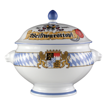 Löwenkopfterrine mit Deckel 3,00 l Compact Bayern 27110