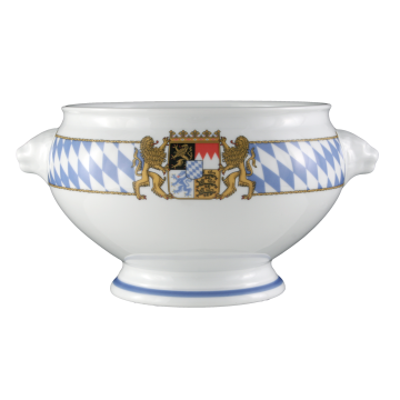 Löwenkopfterrine ohne Deckel 3,00 l Compact Bayern 27110