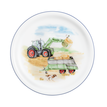 Frühstücksteller rund 19 cm Compact Mein Traktor 65151