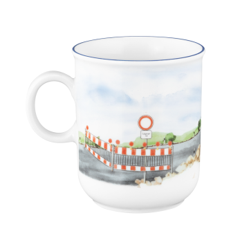 Becher mit Henkel 0,25 l Compact Auf der Baustelle 65285