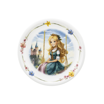 Frühstücksteller rund 19 cm Compact Prinzessin 65500