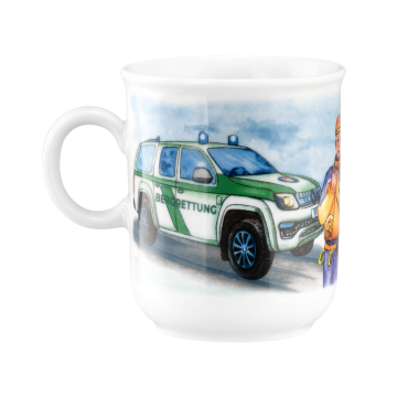 Becher mit Henkel 0,25 l Compact Blaulicht 65501