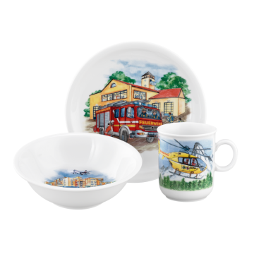 Kinder-Set 3-teilig W Compact Blaulicht 65501