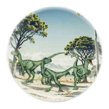Speiseteller rund 25,5 cm Compact Dino 65626