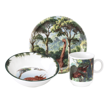 Kinder-Set 3-teilig W Compact Dino 65626