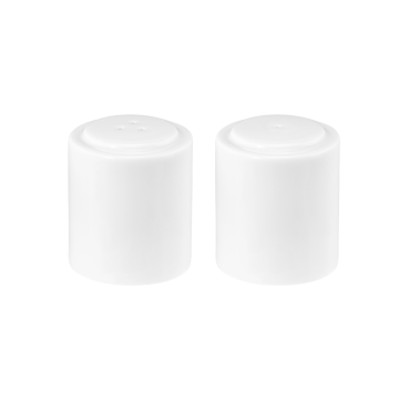 Garnitur Salz und Pfeffer (glatt) Blues uni 3