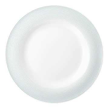 Teller flach 30 cm Blues Arktisblau 57717