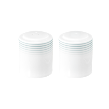 Garnitur Salz und Pfeffer (glatt) Blues Arktisblau 57717