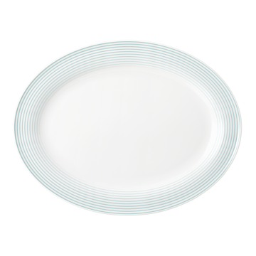 Platte oval 31 cm Blues Arktisblau 57717
