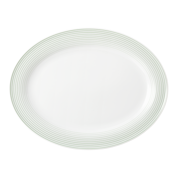 Platte oval 31 cm Blues Salbeigrün 57720