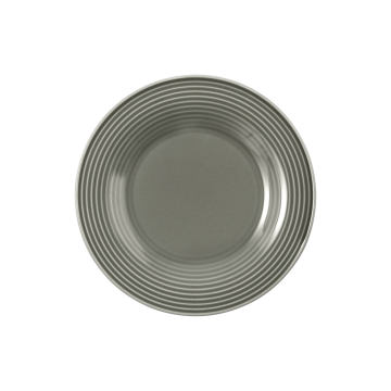 Brotteller rund 17 cm Beat Perlgrau uni