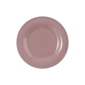 Brotteller rund 17 cm Beat Altrosa uni