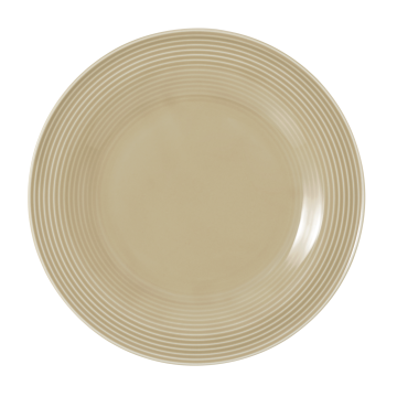 Frühstücksteller rund 23 cm Beat Sandbeige uni