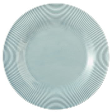 Teller flach 30 cm Beat Arktisblau uni