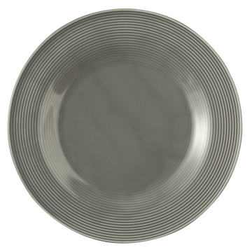 Teller flach 30 cm Beat Perlgrau uni