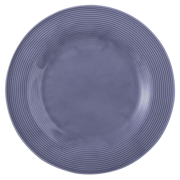 Teller flach 30 cm Beat Fliederblau uni