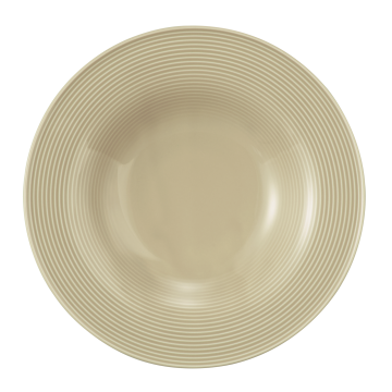 Pasta-/Salatteller 27,5 cm Beat Sandbeige uni