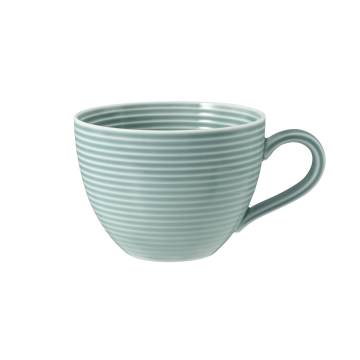 Kaffeeobertasse 0,26 l mit Relief Beat Arktisblau uni
