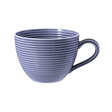 Kaffeeobertasse 0,26 l mit Relief Beat Fliederblau uni