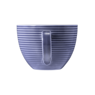 Kaffeeobertasse 0,26 l mit Relief Beat Fliederblau uni