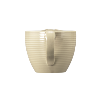 Milchkännchen 0,29 l mit Relief Beat Sandbeige uni