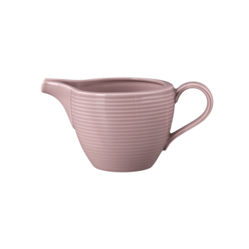 Milchkännchen 0,29 l mit Relief Beat Altrosa uni