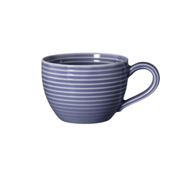 Espressoobertasse 0,11 l mit Relief Beat Fliederblau uni