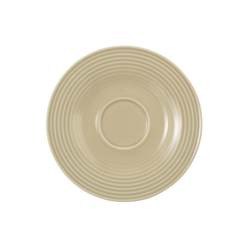 Kombi-Untertasse klein 13,5 cm Beat Sandbeige uni