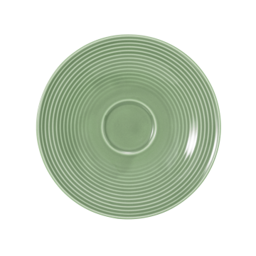 Kombi-Untertasse groß 16,5 cm Beat Salbeigrün uni