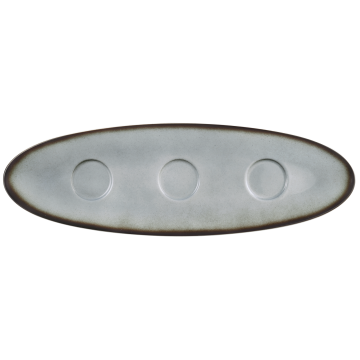 Setplatte 44 cm Coup Fine Dining grau 57124