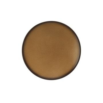 Coupteller flach 16,5 cm M5380 Coup Fine Dining caramel 57125