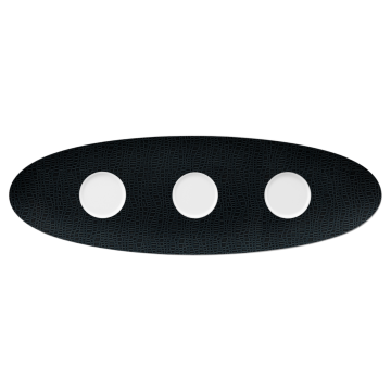 Setplatte 44 cm Coup Fine Dining schwarz 57350