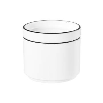 Zuckerdose mit Deckel 0,18 l Good Mood Black Line 10826