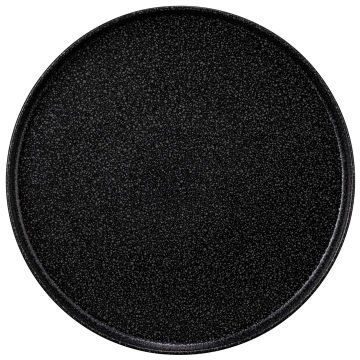 Teller flach rund 30 cm M5397-30 Good Mood intense black 10886