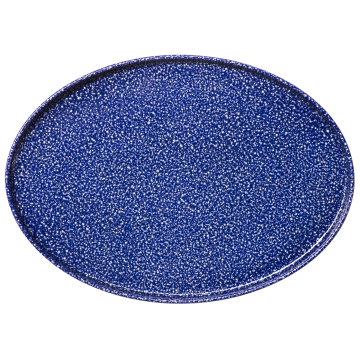 Teller flach oval 36 cm M5398-36x26 Good Mood intense blue 10888