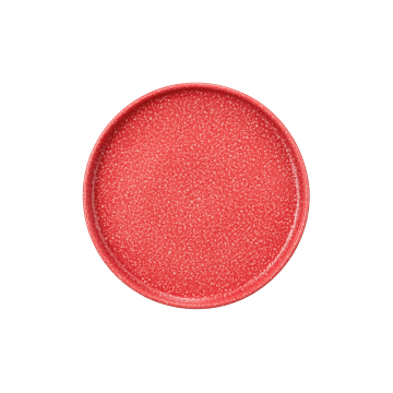 Teller flach rund 16 cm M5397-16 Good Mood intense red 10890