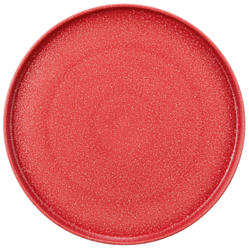 Teller flach rund 30 cm M5397-30 Good Mood intense red 10890