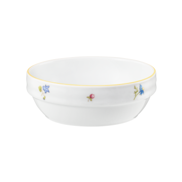 Salats rund 12 cm Community Streublume gelbe Linie 57387