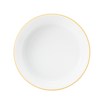 Salats rund 13,5 cm Community Streublume gelbe Linie 57387