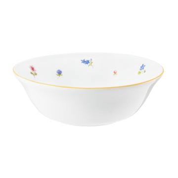 Schüssel rund 18 cm Community Streublume gelbe Linie 57387