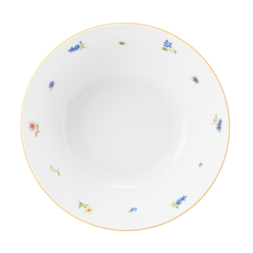 Schüssel rund 18 cm Community Streublume gelbe Linie 57387