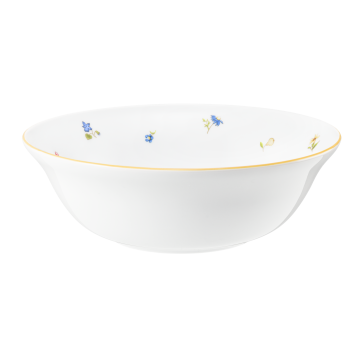 Schüssel rund 21 cm Community Streublume gelbe Linie 57387